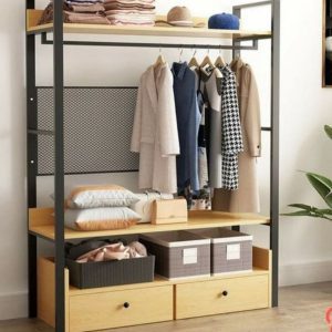 کمد لباس C-07 2 چوبین نورا کمد مینیمال