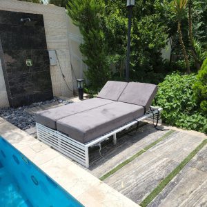 تخت دونفره فضای باز