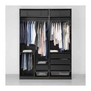 کمد لباس C-04 2 چوبین نورا کمد چندمنظوره