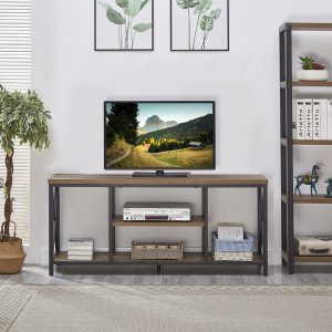 میز تلویزیون TV5 2 چوبین نورا میز تلویزیون شیک