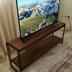 میز تلویزیون و استند LIB-10 7 چوبین نورا میز تلویزیون مدرن