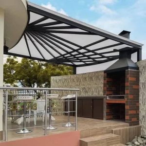 آلاچیق مدل AL07 2 چوبین نورا آلاچیق مدرن