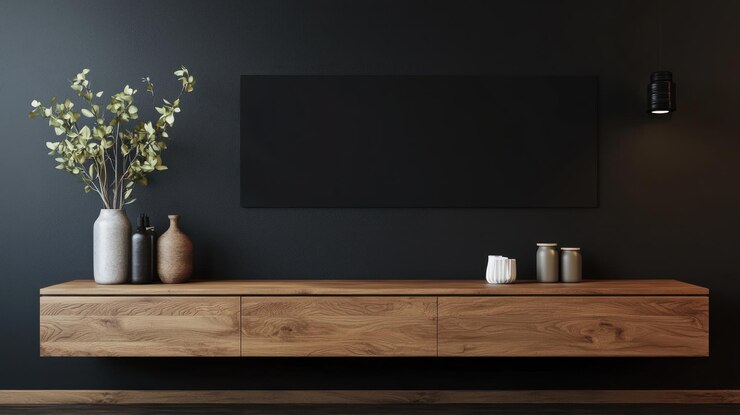 میز تلویزیون چوبی