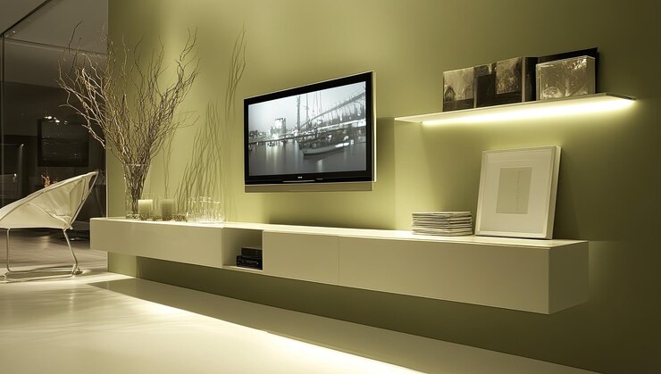 میز تلویزیون مناسب دکور پذیرایی