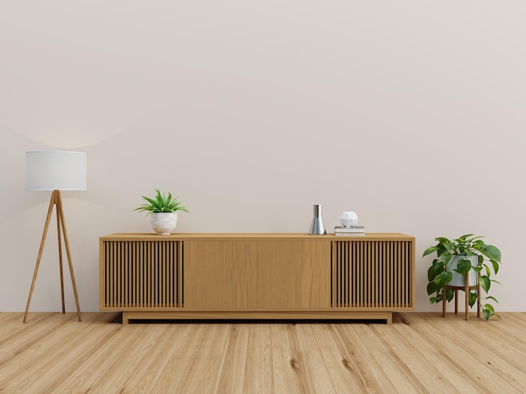 میز تلویزیون چوبی