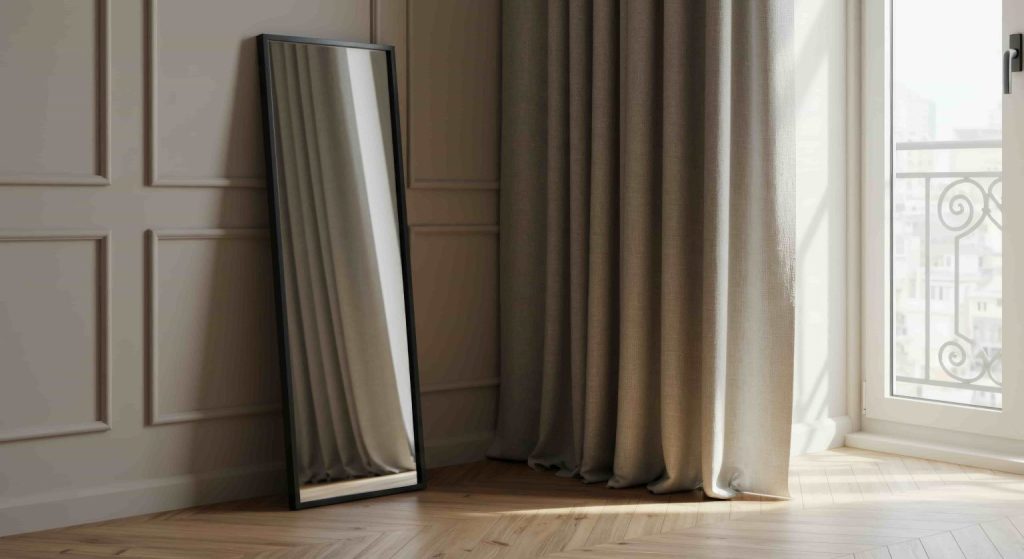 آیینه دکوراسیون چوبین نورا