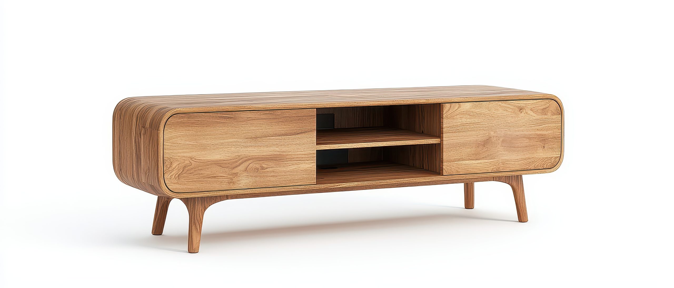 جدیدترین مدل‌های میز TV چوبی