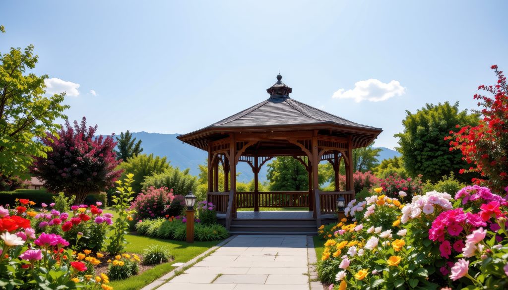 ساخت آلاچیق سفارشی شیک