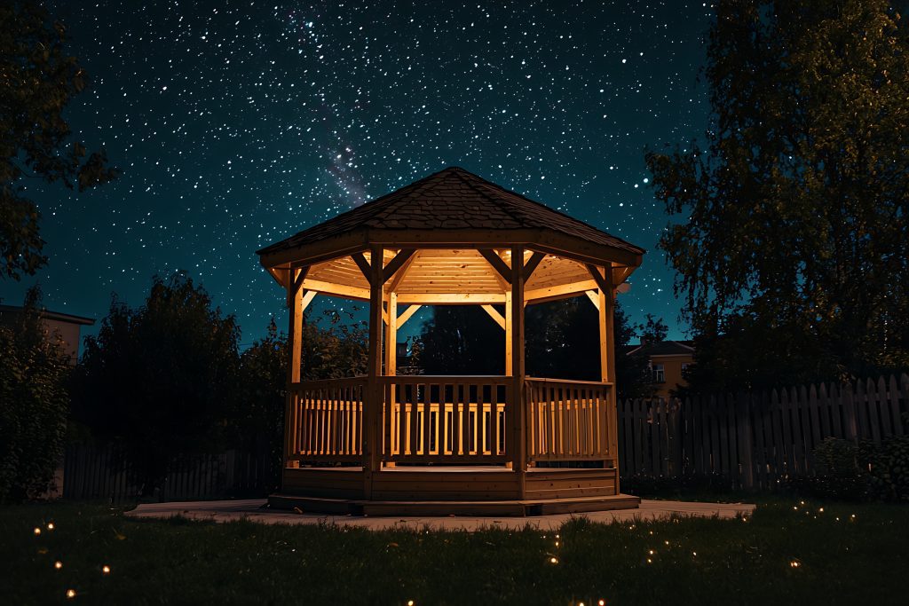 ساخت آلاچیق سفارشی لاکچری