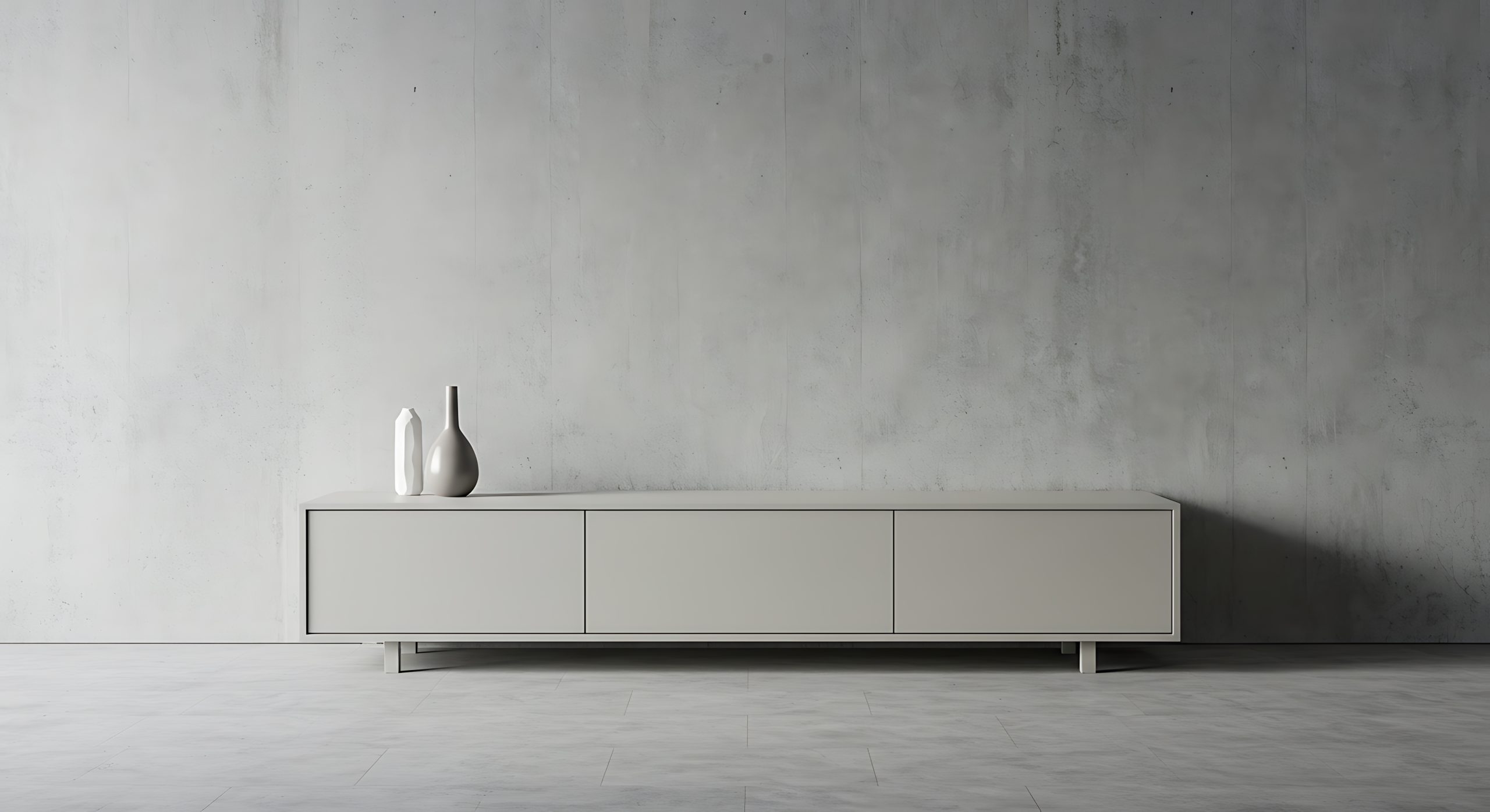 طراحی مینیمال در میز تلویزیون‌های مدرن